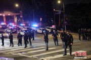 江山约200名海军陆战队士兵进驻洛杉矶 开始执行警戒守卫任务